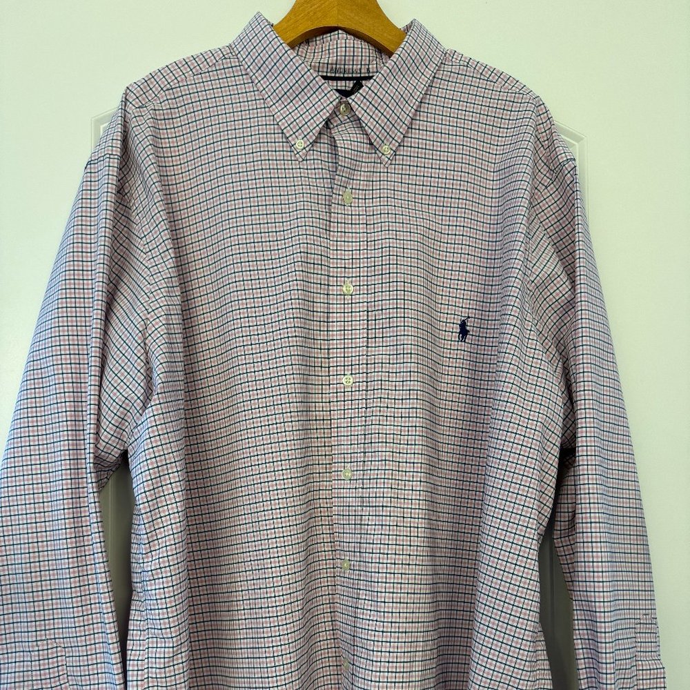 Mens Polo button down shirt, 2XB